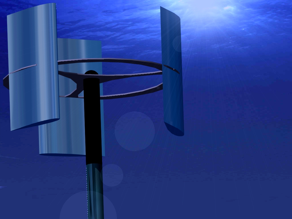 Marine Power Project :: Vertical Axis Marine Current Turbine (VAMCT)