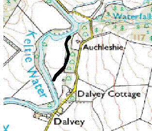  Zooming on Auchleshie Map