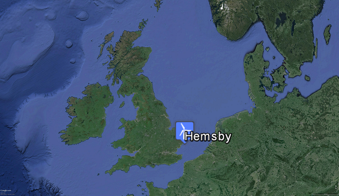Hemsby Location
