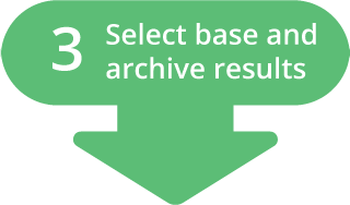 Select base and archive results