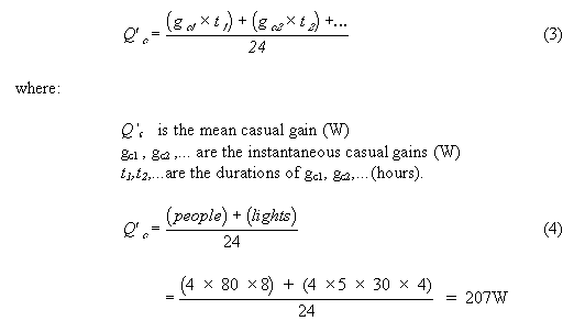 Heat Load Calculation Chart