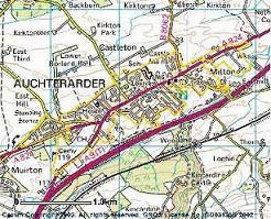 map:auchterarder town limits