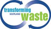 logo: transforming waste Scotland