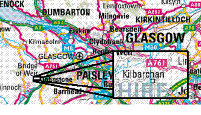  Kilbarchan Location Map